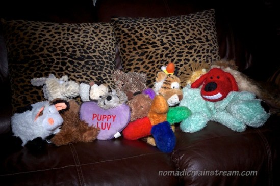 This was the majority of the collection in October--the family is getting out of control