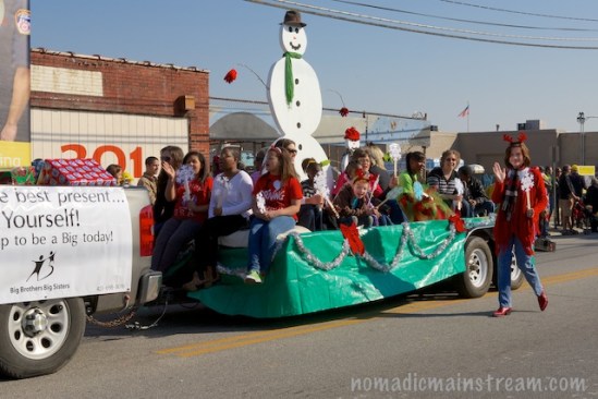 Little Sisters Stalking Santa