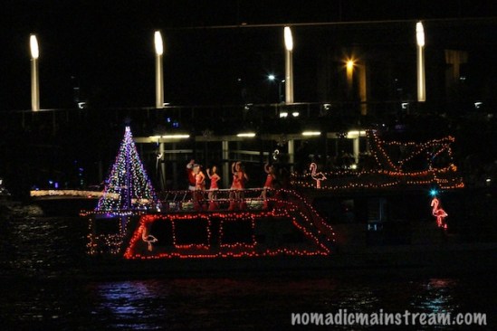 This boat really went all out on entertainment value