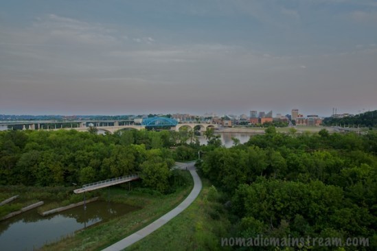 Taken last June before the drought dropped the water levels