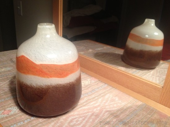 The default camera app on the iPhone