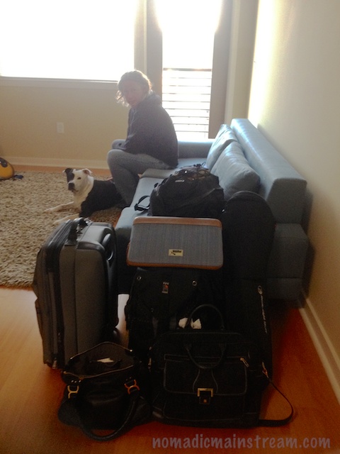 Exactly how much stuff does it take for a road trip when I decide to take my DSLR?