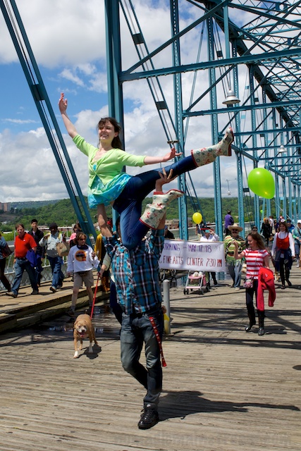 Ballet Chattanooga displays it's fun taste in footwear