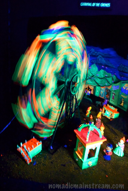 A gnome carnival is in full motion