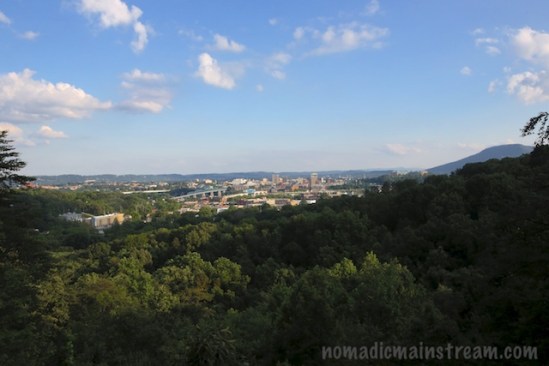 Downtown looks far away at 28mm