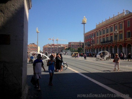 Courtyard on way back to hotel