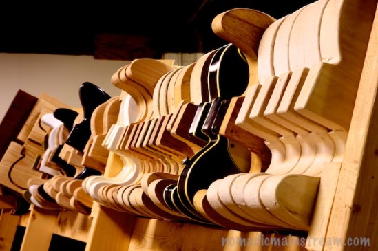 Guitar bodies in the rough