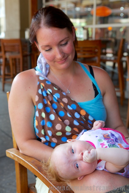 Mom and baby just chillin'