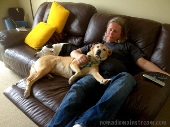 This is how I found Tisen, Twiggy and Pat once firecrackers started going off